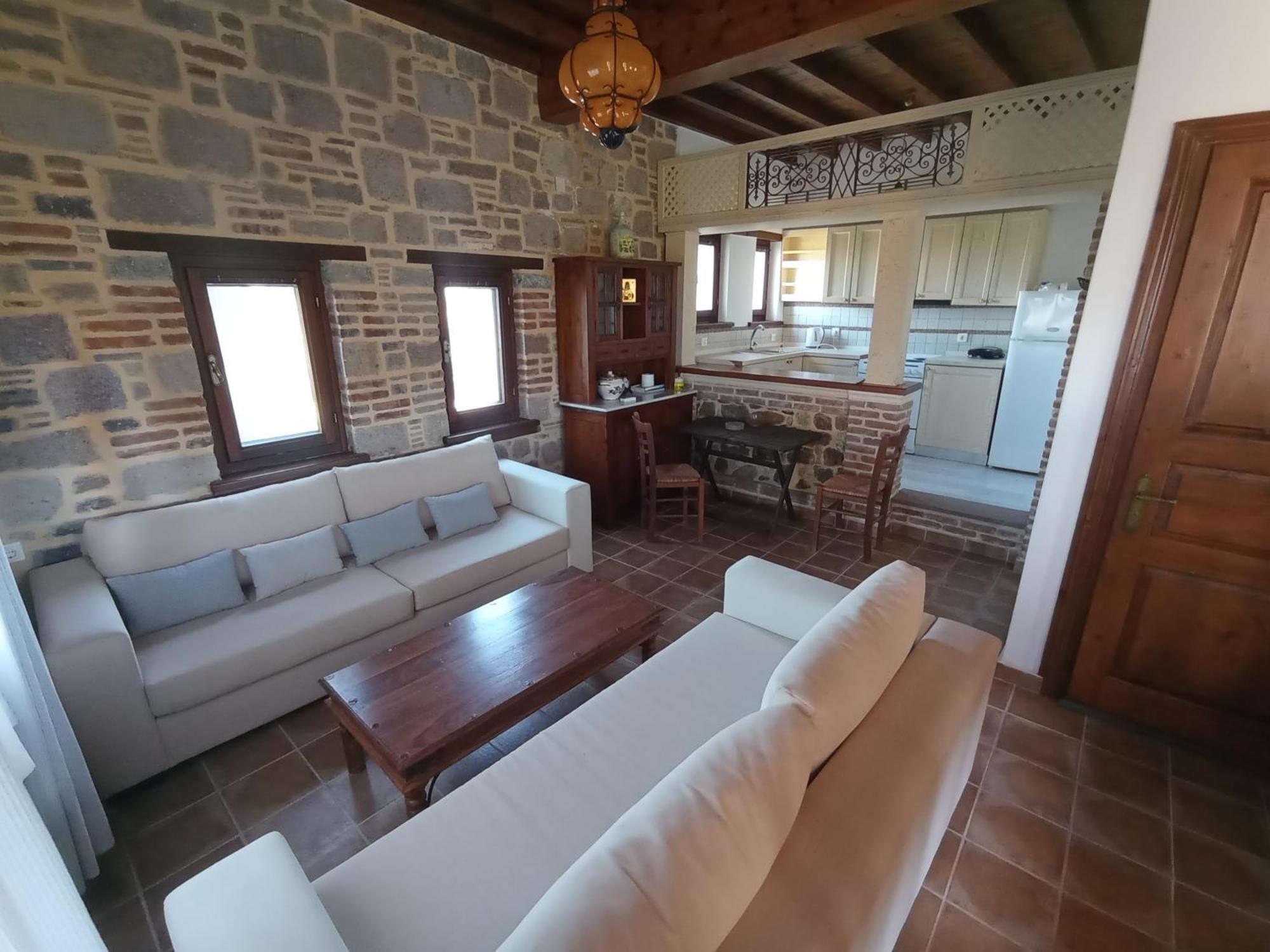 Lesvos Tower House Komninos Sígrion エクステリア 写真