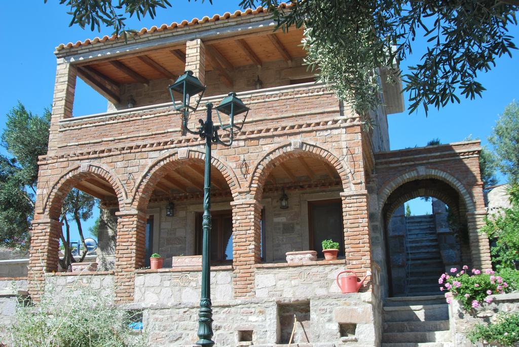Lesvos Tower House Komninos Sígrion エクステリア 写真